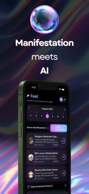 feel - daily manifest screenshot 1