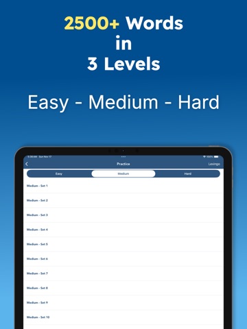 SAT® English Vocabulary 2025 iPad screenshot