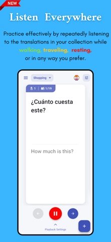 ForeLingua Flashcards Playlist Screenshot 3 of 8