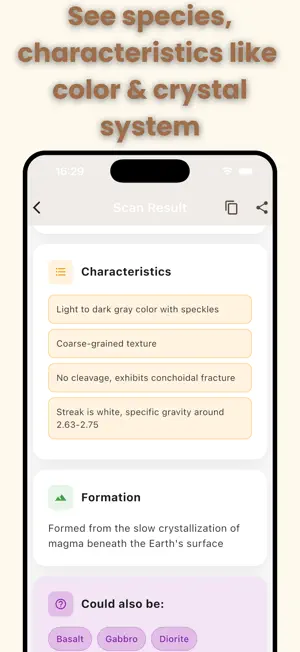Rock Scanner: Mineral ID screenshot 3