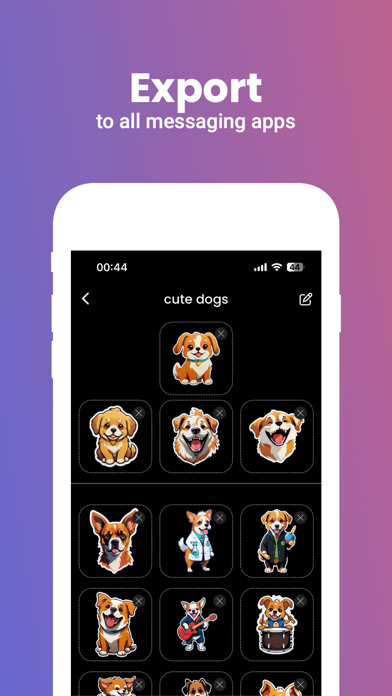 Sticker Maker AI for Whatsapp Screenshot