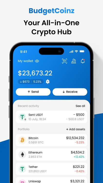 BudgetCoinz: Bitcoin Wallet screenshot-4