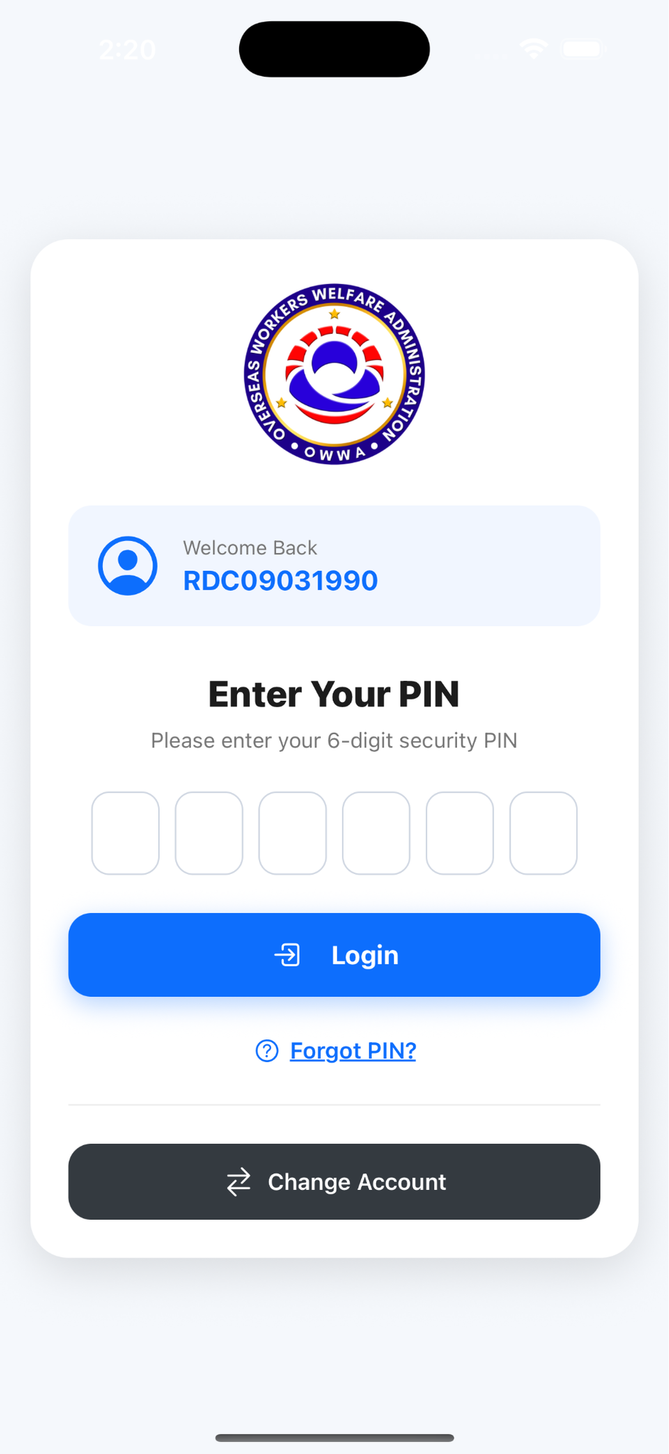 OWWA Mobile App screenshot 2