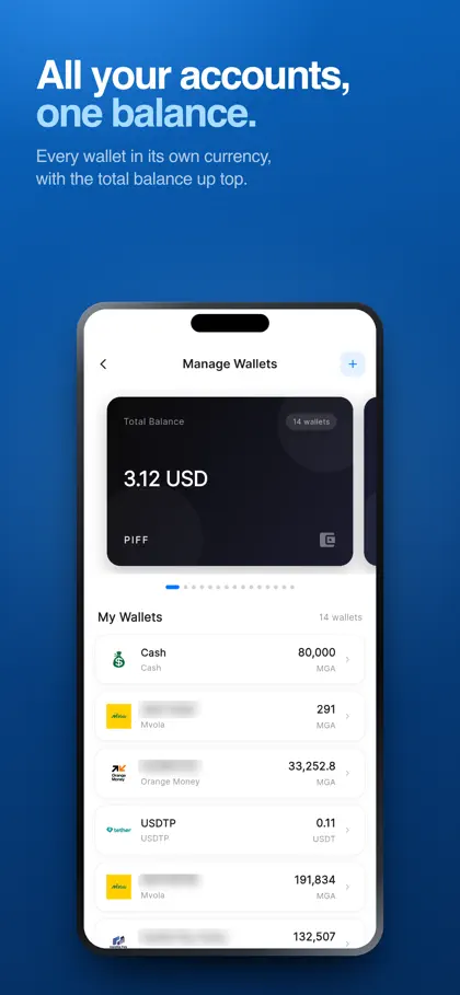 Screenshot 5 di 6 di Piff - Budget & Finance IA