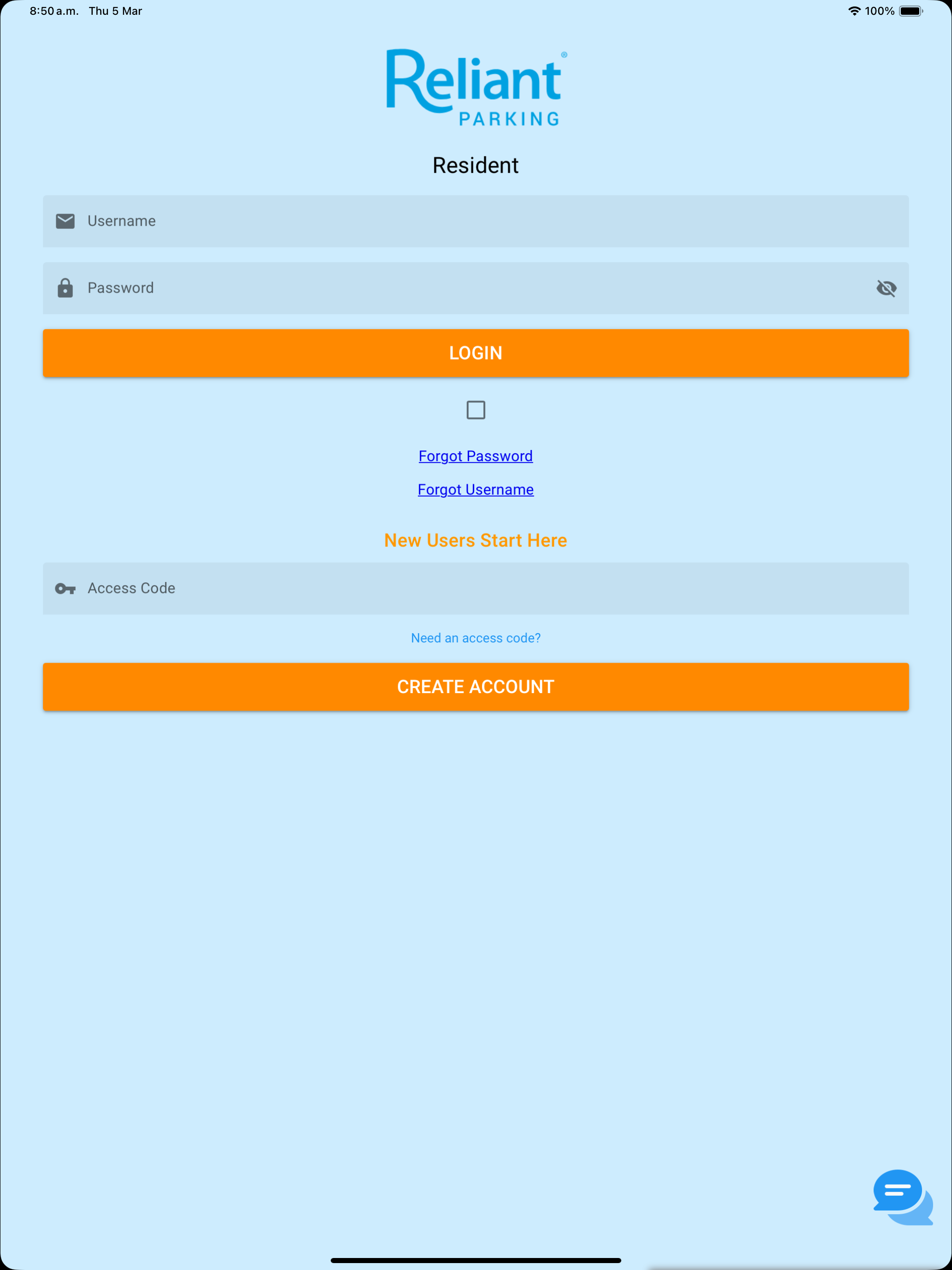 Reliant Parking - Residents screenshot 4