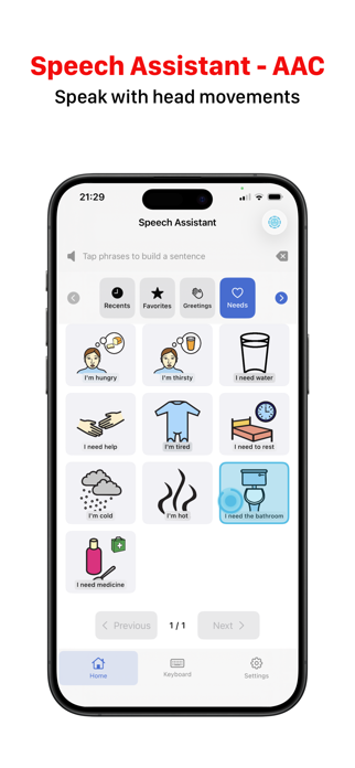 Speech Assistant - AAC Pad Screenshot 1 of 6