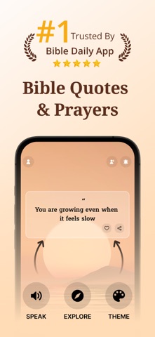 Bible Daily: Verses & Prayers Screenshot 1 of 6