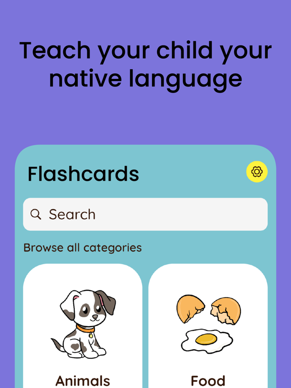 Screenshot #4 pour LittleLingo: Kids flashcards