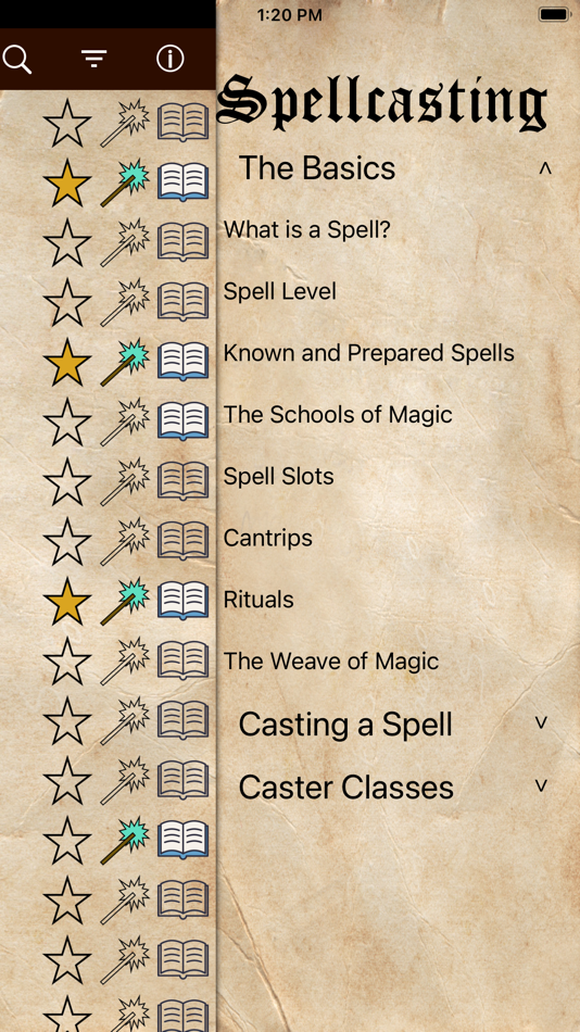 #7. D&D Spellbook 5e (iOS) 由: Jonathan Carifio