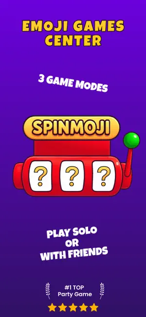 Emojis Party Games - SpinMoji screenshot 1