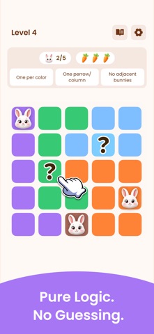 Bunnydoku: Logic Puzzle Screenshot 2 of 5