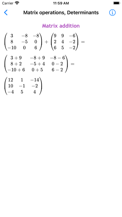 ALG Math Solver iPhone screenshot 6 - Education app