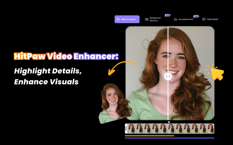 #1. HitPaw Video Enhancer (macOS) By: HITPAW CO.,LIMITED