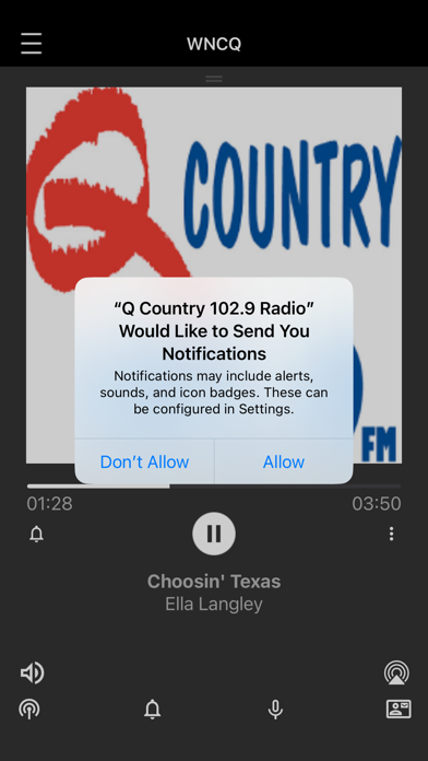 Q Country 102.9 Radio app screenshot