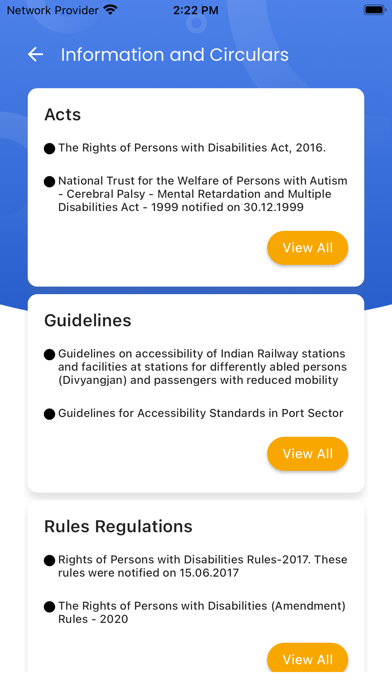 Sugamya Bharat App Screenshot