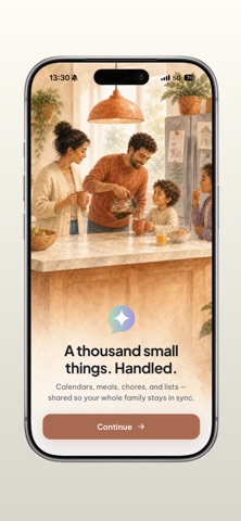 Kora - Family AI Assistant iPhone screenshot