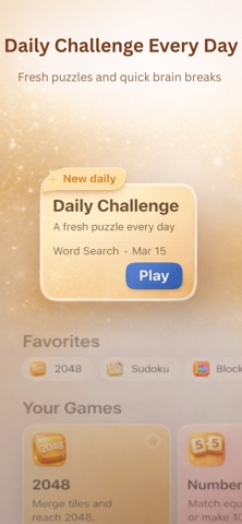 Puzzora: Puzzle Games iPhone screenshot