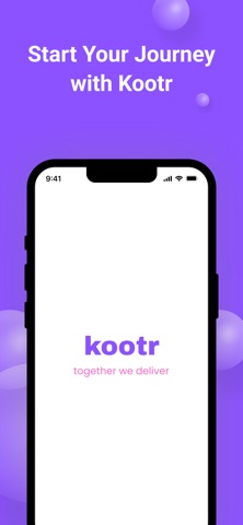 Kootr - Parcel Delivery App screenshot