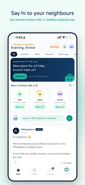 HiNeighbour screenshot 1