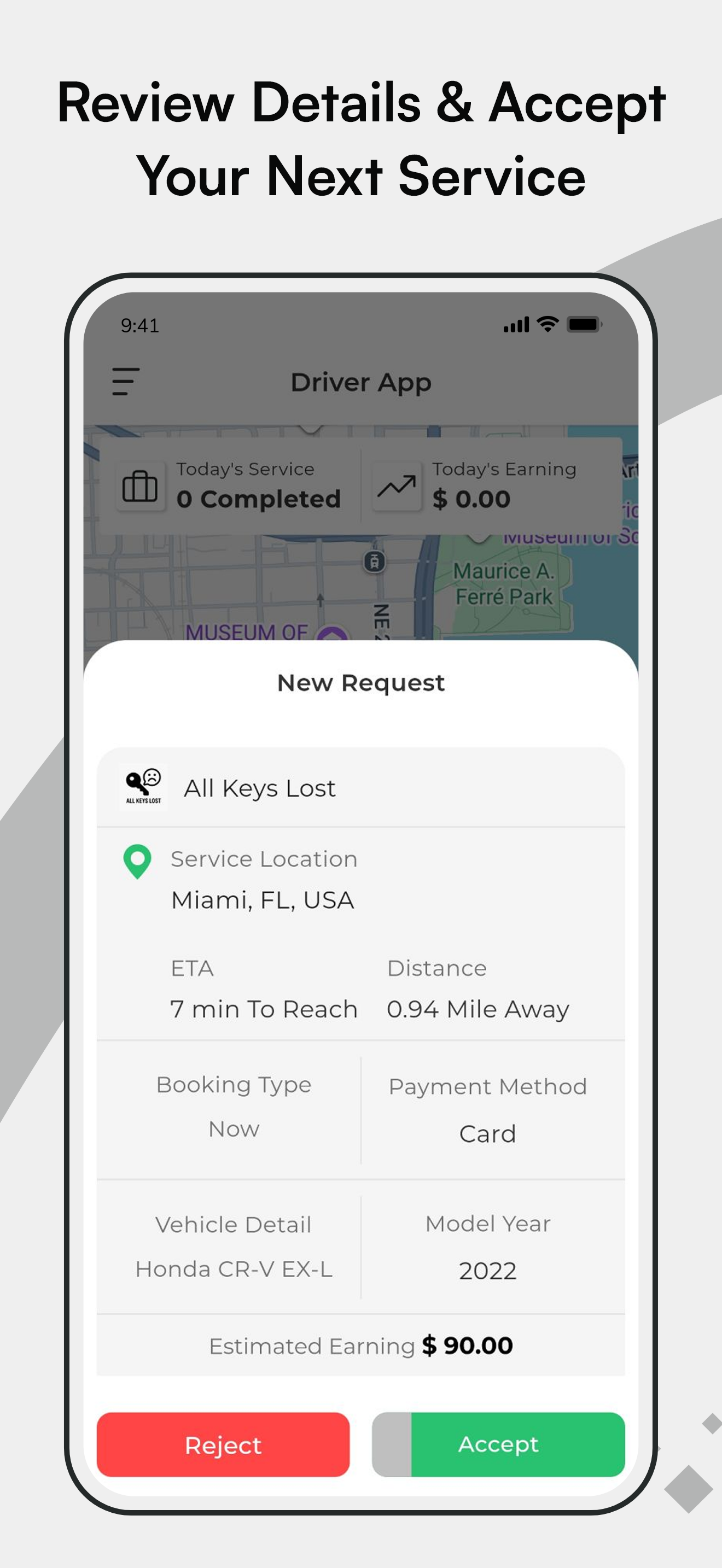 Keyro Driver screenshot 2