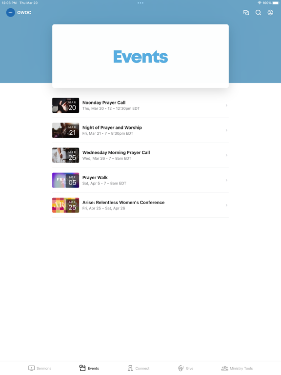 Screenshot #5 pour Orlando World Outreach Church