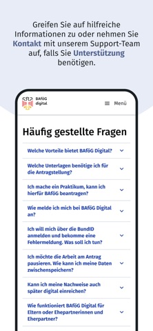 BAföG-Digital iPhone screenshot 4