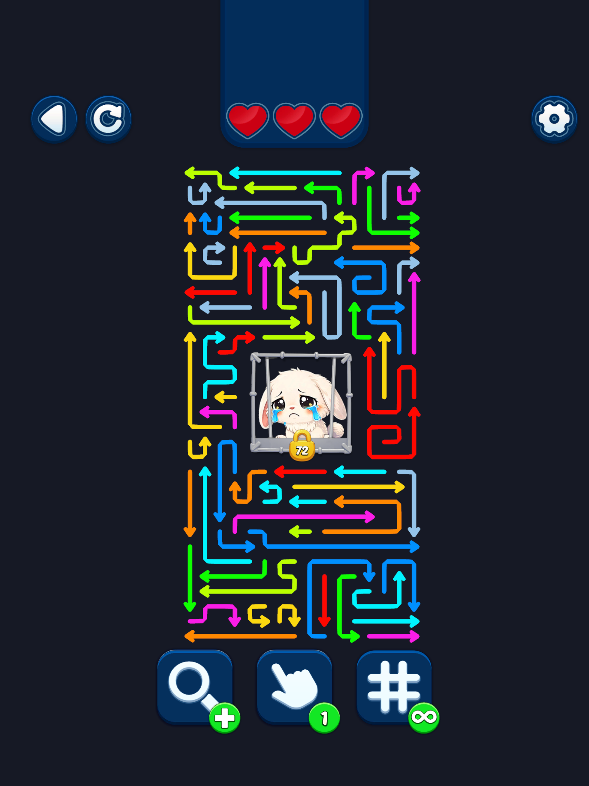 Maze Trap: Save the Animal