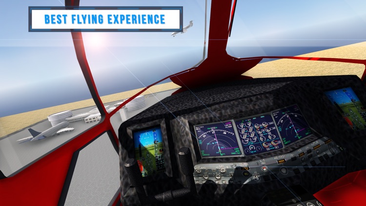 Airplane City Flight Simulator screenshot-3