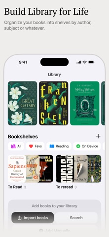 Bookov: book reader & TBR screenshot
