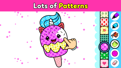 Unicorn Coloring Club Games Screenshot