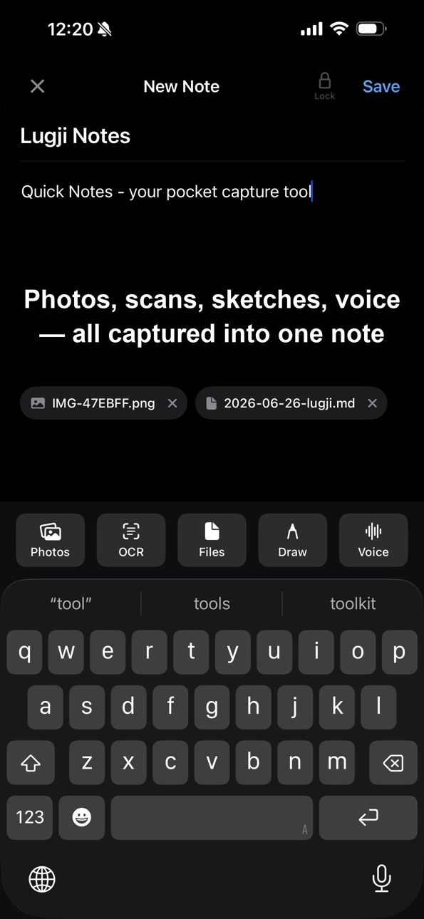 iPhone screenshot