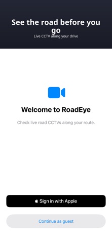 RoadEye Pro: Live Road CCTV Screenshot 1 of 5