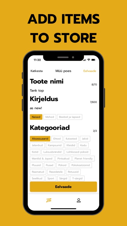 Basaar - Buy and sell preloved