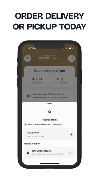 TLC Coffee House iPhone screenshot 8 - Food & Drink app