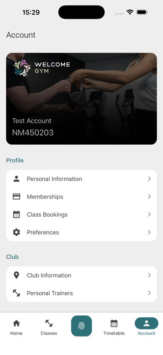 Welcome Gym Screenshot 3 of 3