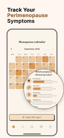 Perimenopause Tracker - Ovae Screenshot 1 of 7