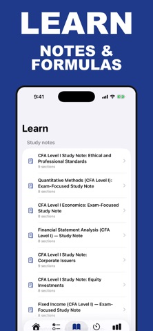 CFA Exam Prep: Practice Screenshot 1 of 5