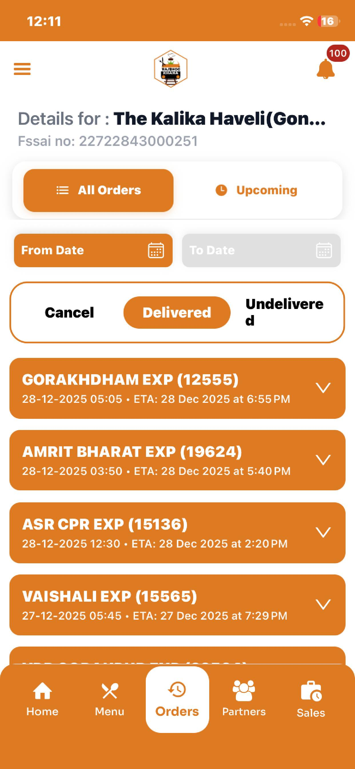 Rajbhog Restaurant Partner screenshot 5