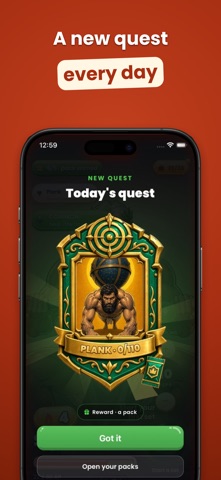 Gamified Workouts: Snapfit iPhone screenshot
