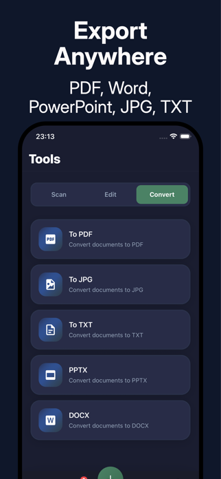 PDF Scanner: Converter Screenshot 4 of 5