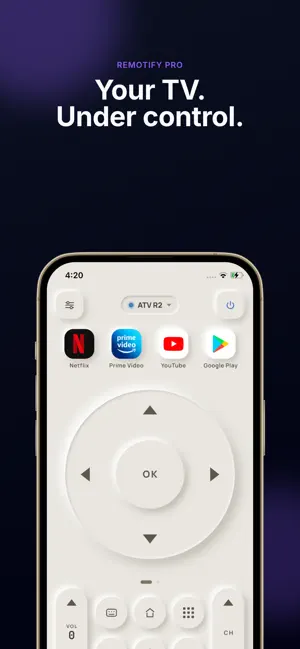 Remotify Pro TV Remote Control screenshot 1