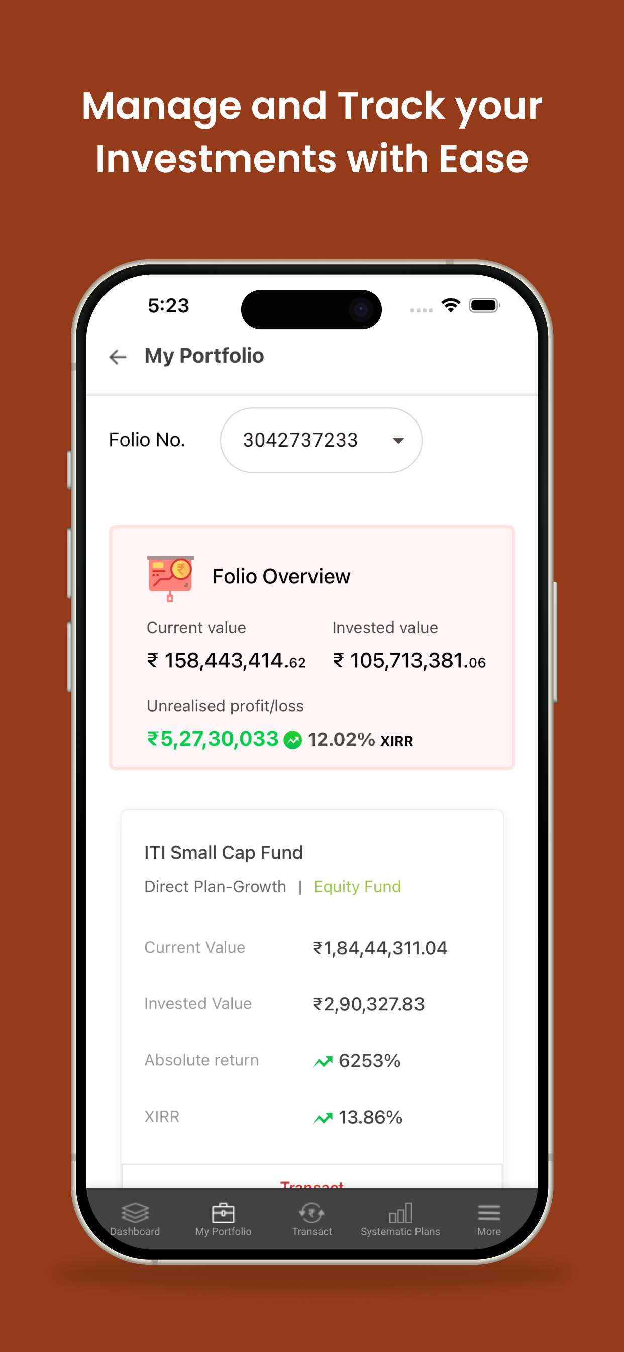 ITIMF Investor App
