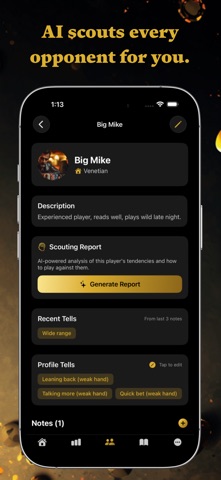 EDGE Poker iPhone screenshot