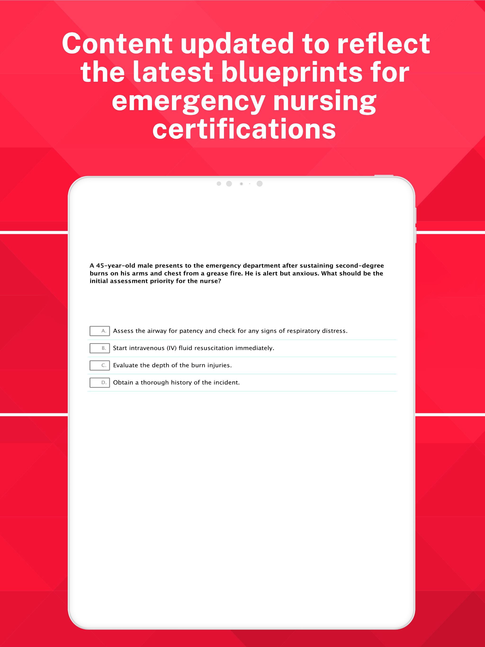 BCEN Emergency Nursing Mastery screenshot 8