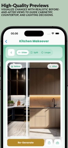 AI Kitchen : Design with AI iPhone screenshot