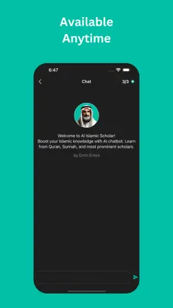 Alim - AI Islamic Scholar iPhone image 1