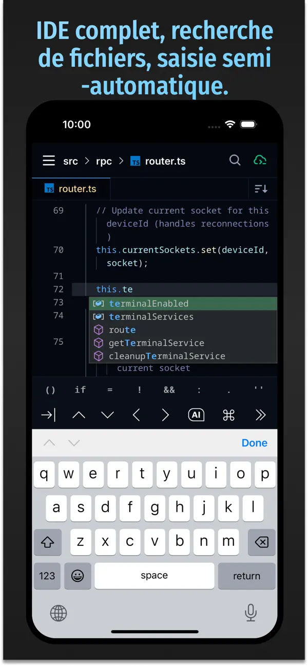 Screenshot #2 pour Spck Editor