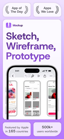 Mockup - UI/UX Design app screenshot