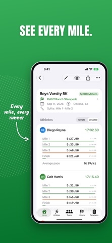 XC Team Timer Screenshot 4 of 10