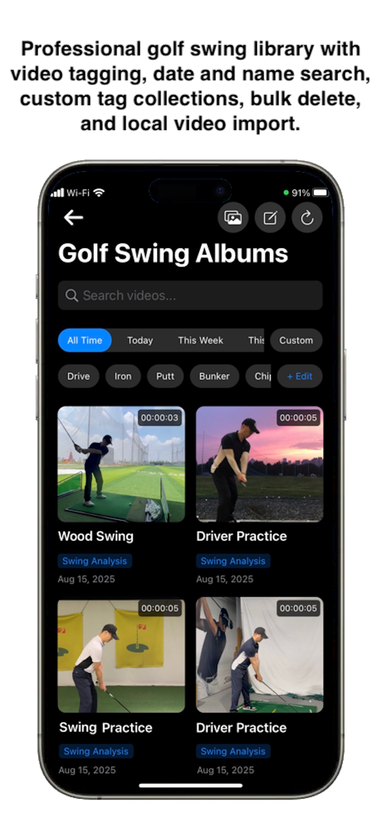 DualSwing: Golf Swing Analyzer